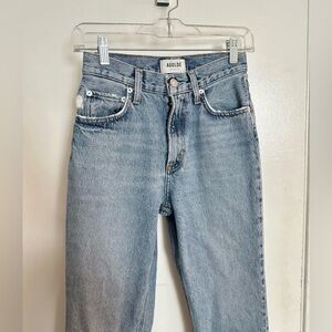 Agolde Vintage Bootcut High-Rise Light Blue Jeans